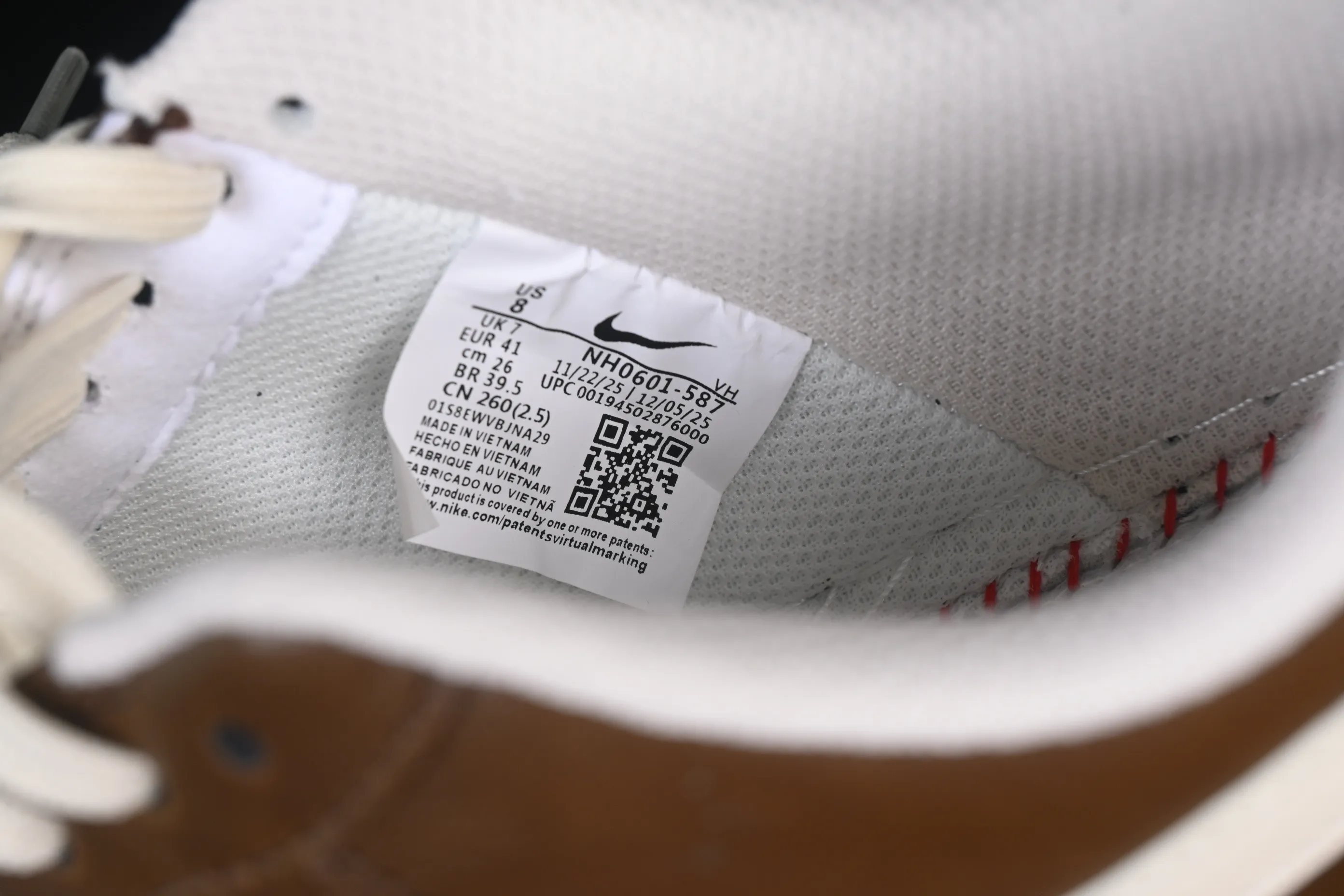 All categories Nk Air Force 1 Air Force series Nk Air Force 1 Low Air Force low-top Nike Air Force 1'07 Low joint caramel latte Air Force low-top casual sneakers NH0601-587